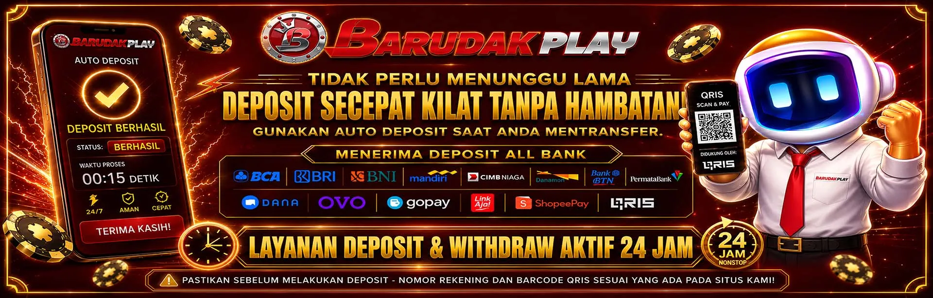 Auto Deposit QRIS