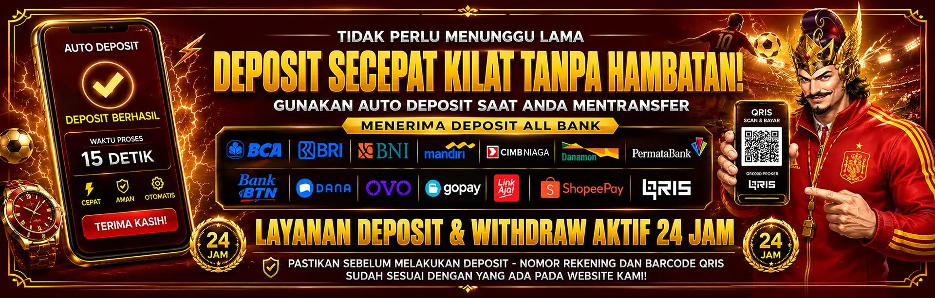 Auto Deposit QRIS