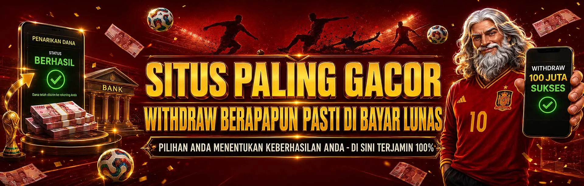 Menang Berapapun Dibayar Lunas Oleh BARUDAKPLAY